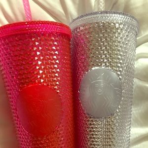 Limited edition star bucks studded tumbler